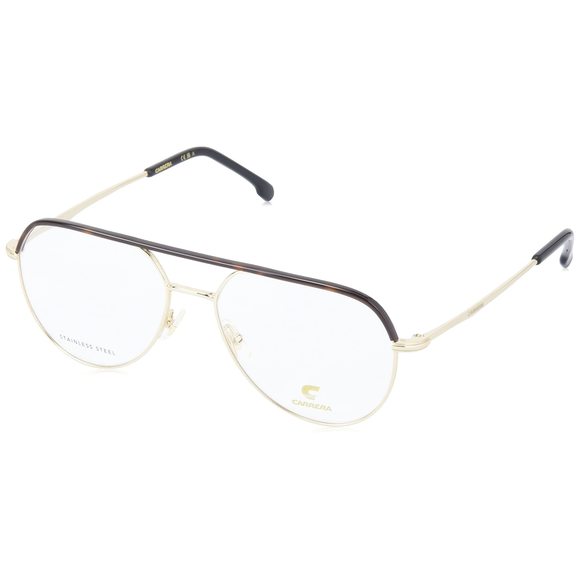 NEW Carrera 311 06J Gold Havana Aviator Eyeglasses 55/16/145 - Main Image